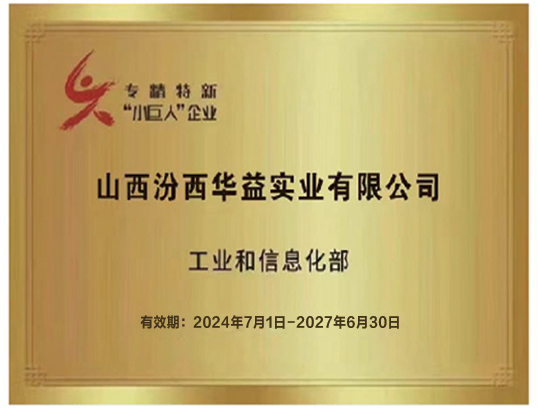 專(zhuān)精特新”小巨人“企業(yè)工業(yè)和信息化部